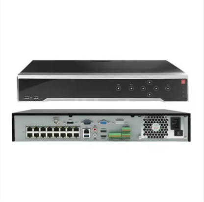 HIK Grabadoras de Vídeo en Red, Grabadoras de Vídeo con Función POS e Inteligentes, 32 MP, NVR, ANPR, 64 Canales, 1.5U, 8K